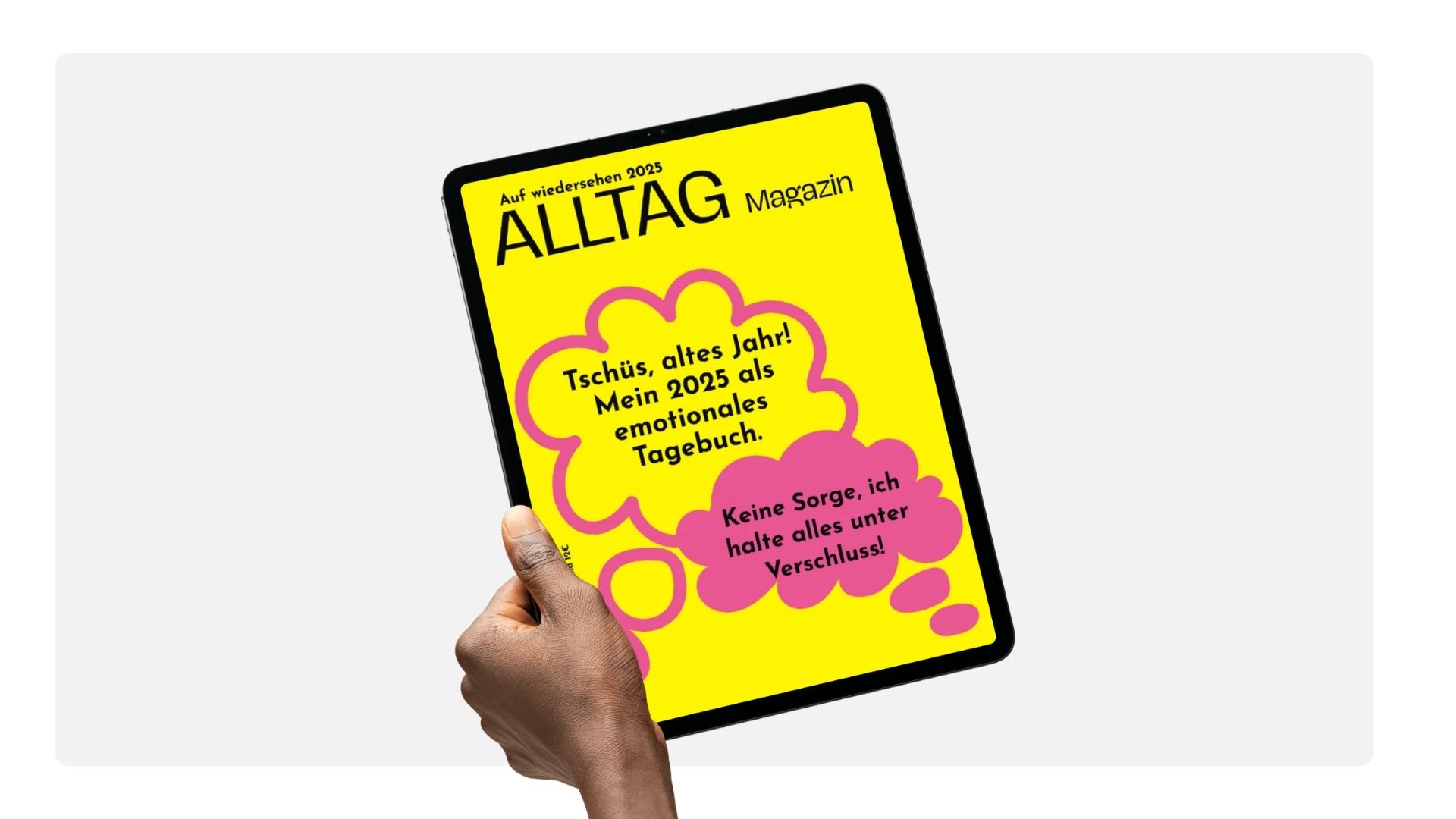 Alltag Magazin Main Mockup