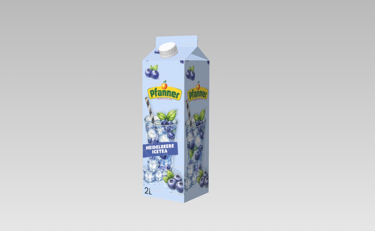Pfanner Eistee Packaging Main Mockup