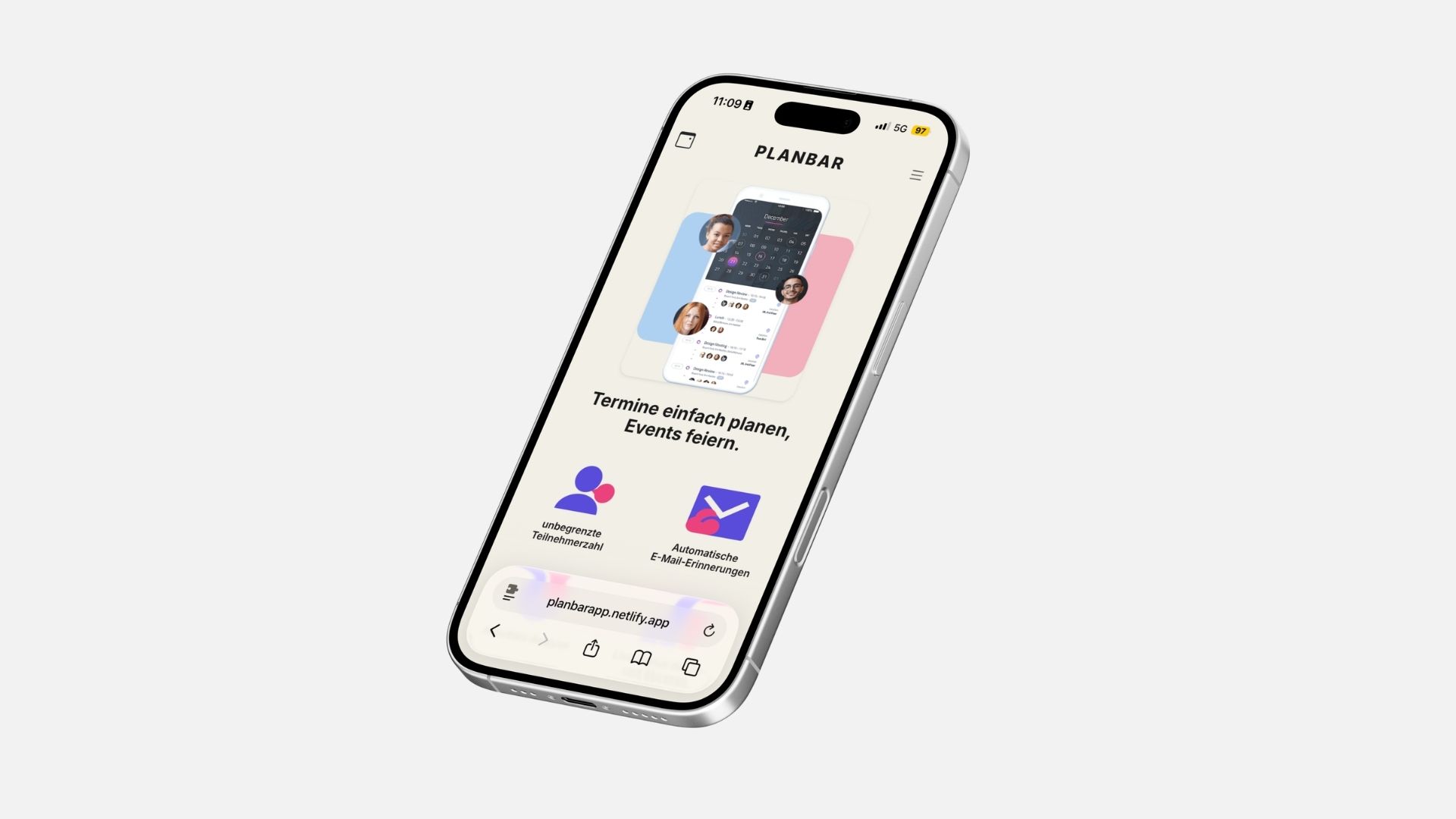 Planbar App Main Mockup